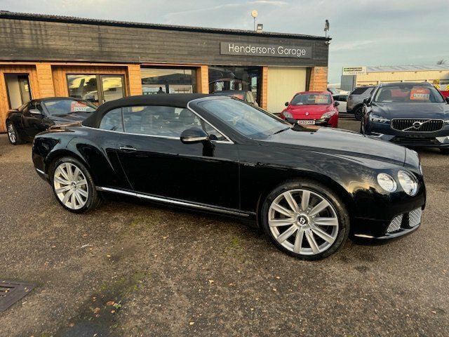 Bentley Continental Gt Convertible 6.0 4X4 Gtc Mulliner Spec Air Scarf Ma Black