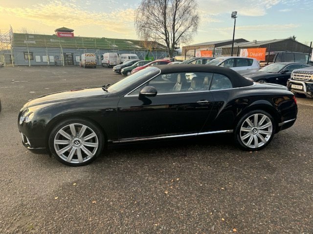 Bentley Continental Gt Convertible 6.0 4X4 Gtc Mulliner Spec Air Scarf Ma Black #4