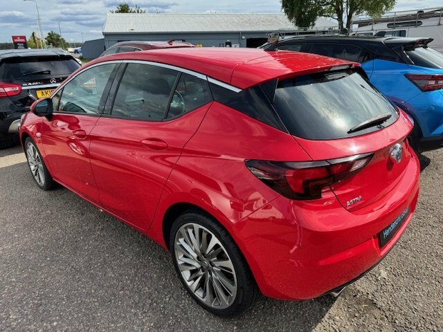 Vauxhall Astra Hatchback 1.6 I Turbo Gpf Elite Nav 197Hp 2019 DP19CHY Red #4