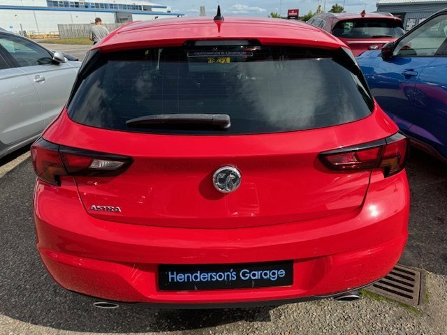 Vauxhall Astra Hatchback 1.6 I Turbo Gpf Elite Nav 197Hp 2019 DP19CHY Red #5
