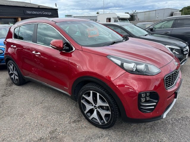 Kia Sportage Suv 2.0 Crdi Gt-line 2016 Red