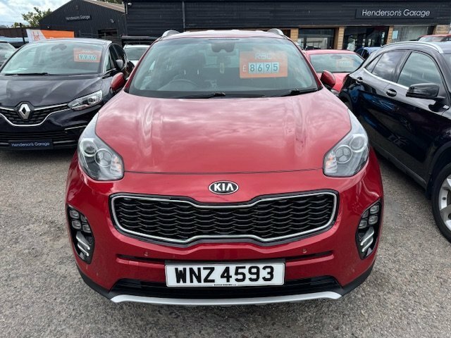 Kia Sportage Suv 2.0 Crdi Gt-line 2016 WNZ4593 Red #5