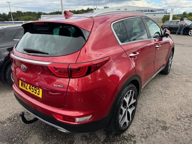 Kia Sportage Suv 2.0 Crdi Gt-line 2016 WNZ4593 Red #4