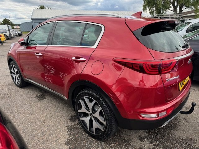 Kia Sportage Suv 2.0 Crdi Gt-line 2016 WNZ4593 Red #2