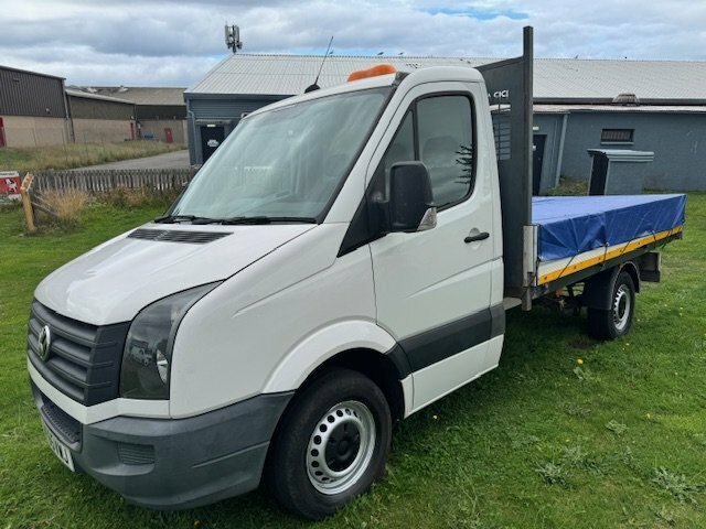Volkswagen Crafter Dropside 2.0 Tdi Cr35 2015 White #3