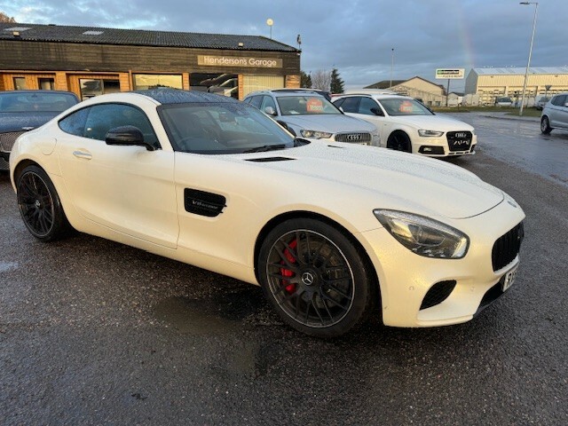 Mercedes-Benz AMG GT Coupe 4.0 V8 Biturbo S Premium Pan Roof 2017 White