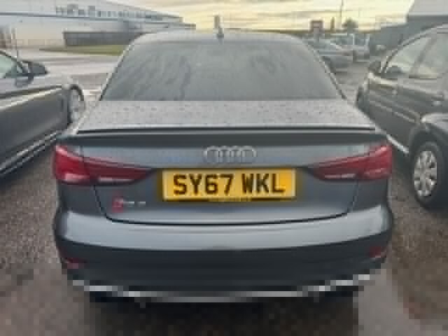 Audi RS3 Saloon 2.5 Tfs I 2018My Full Audi History Just Se SY67WKL Grey #4