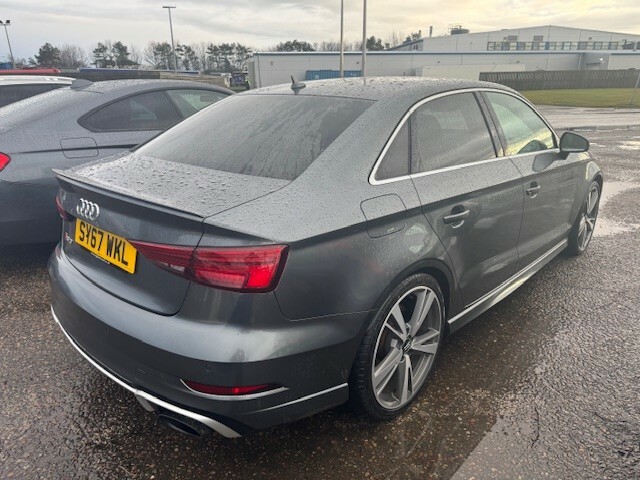 Audi RS3 Saloon 2.5 Tfs I 2018My Full Audi History Just Se SY67WKL Grey #6