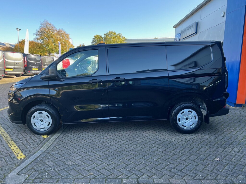 Ford Transit Custom 2.0 Ecoblue 136Ps H1 Van Trend GV74OXK Black #4