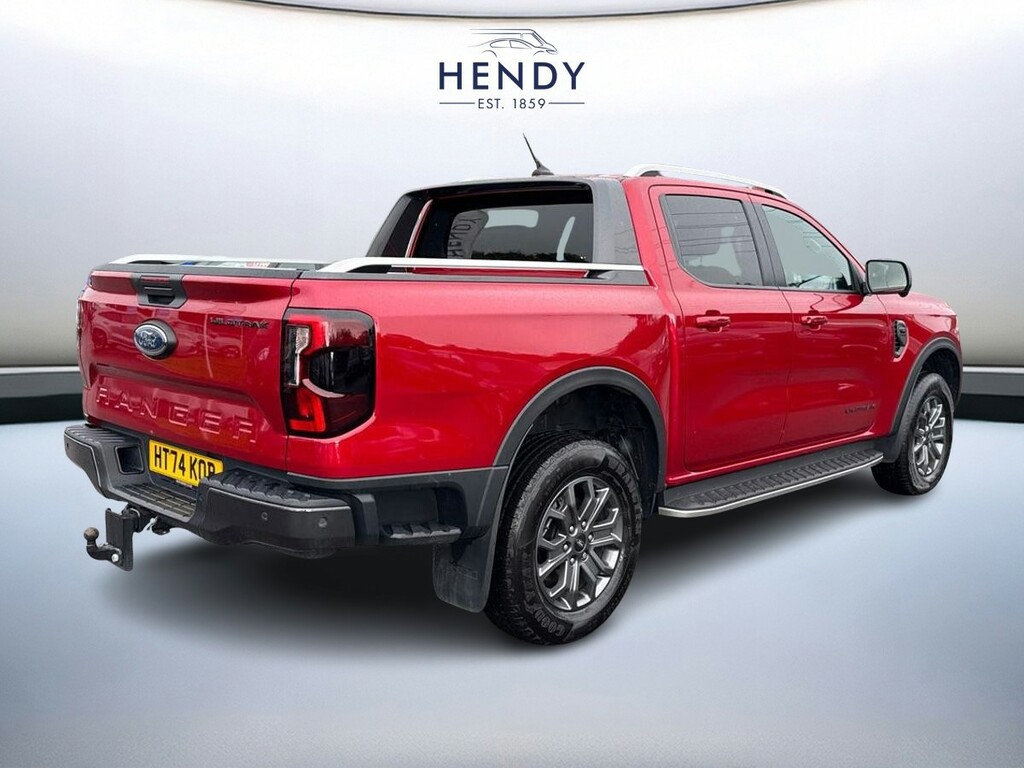Ford Ranger Pick Up Dcab Wildtrak 3.0 Ecoblue V6 240 HT74KOB Red #3