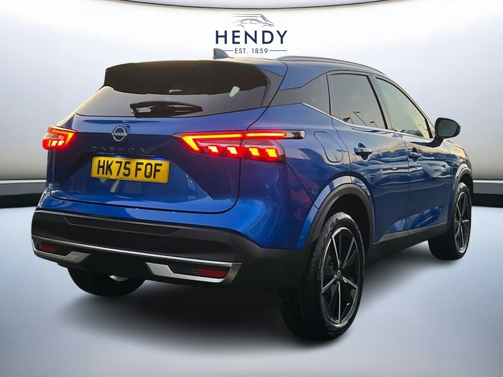 Nissan Qashqai 1.3 Dig-t Mh 158 Tekna Xtronic HK75FOF Blue #4