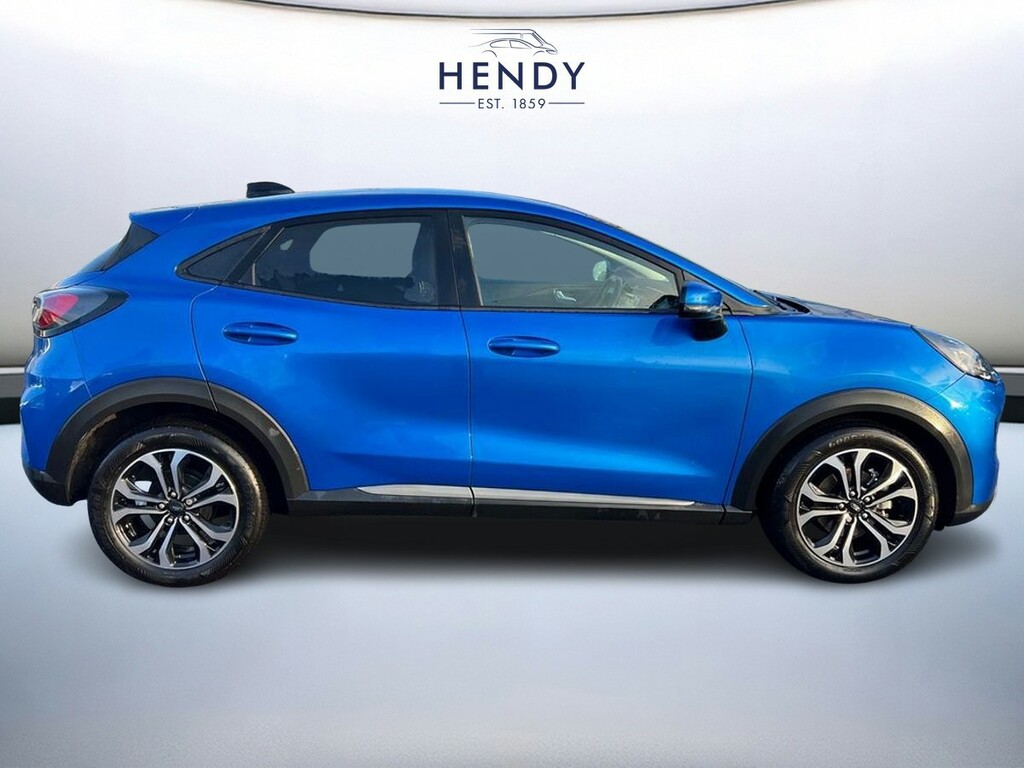 Ford Puma 1.0 Ecoboost Hybrid Mhev Titanium HN25VXP Blue #2