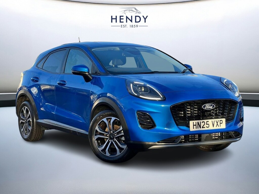 Ford Puma 1.0 Ecoboost Hybrid Mhev Titanium Blue