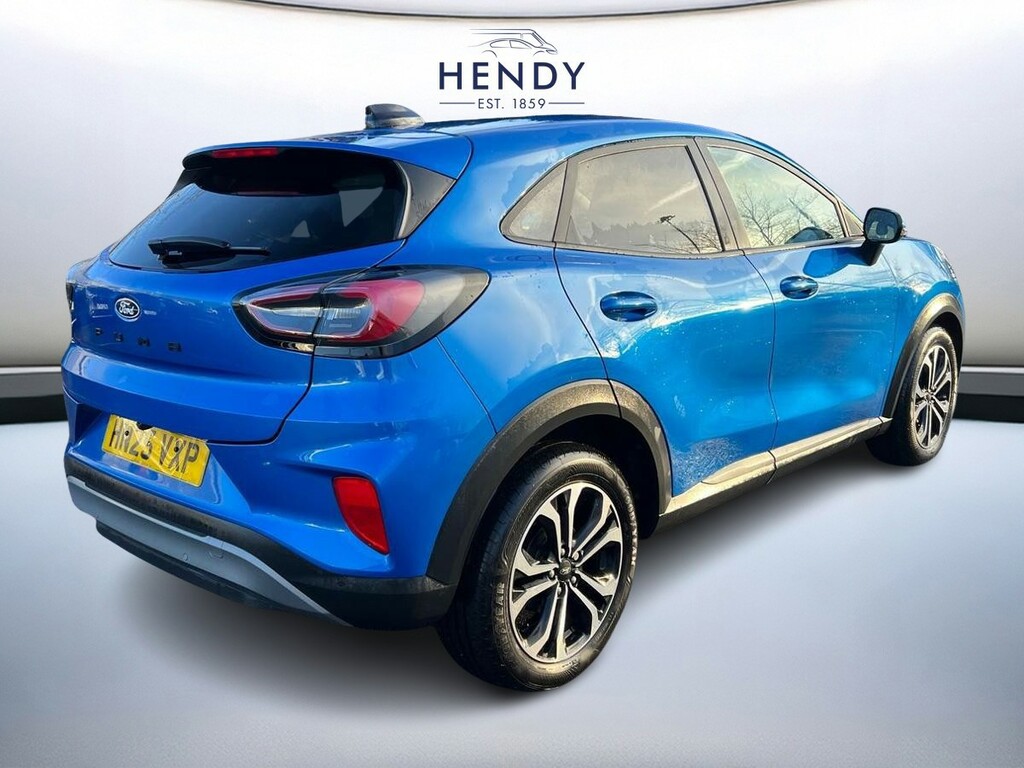 Ford Puma 1.0 Ecoboost Hybrid Mhev Titanium HN25VXP Blue #4