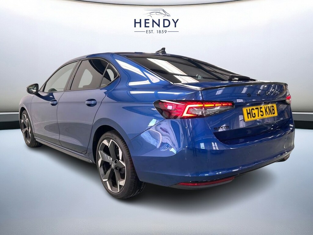 Skoda Superb 1.5 Tsi E-tec Sportline Dsg HG75KNB Blue #6