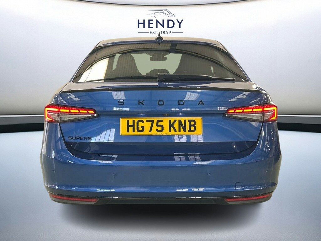 Skoda Superb 1.5 Tsi E-tec Sportline Dsg HG75KNB Blue #5