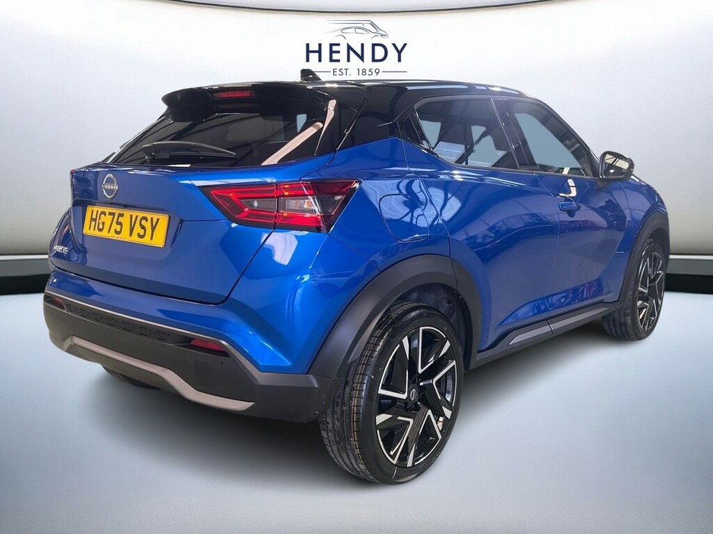 Nissan Juke 1.0 Dig-t Tekna HG75VSY Blue #4