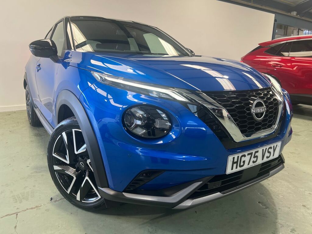 Nissan Juke 1.0 Dig-t Tekna HG75VSY Blue #3