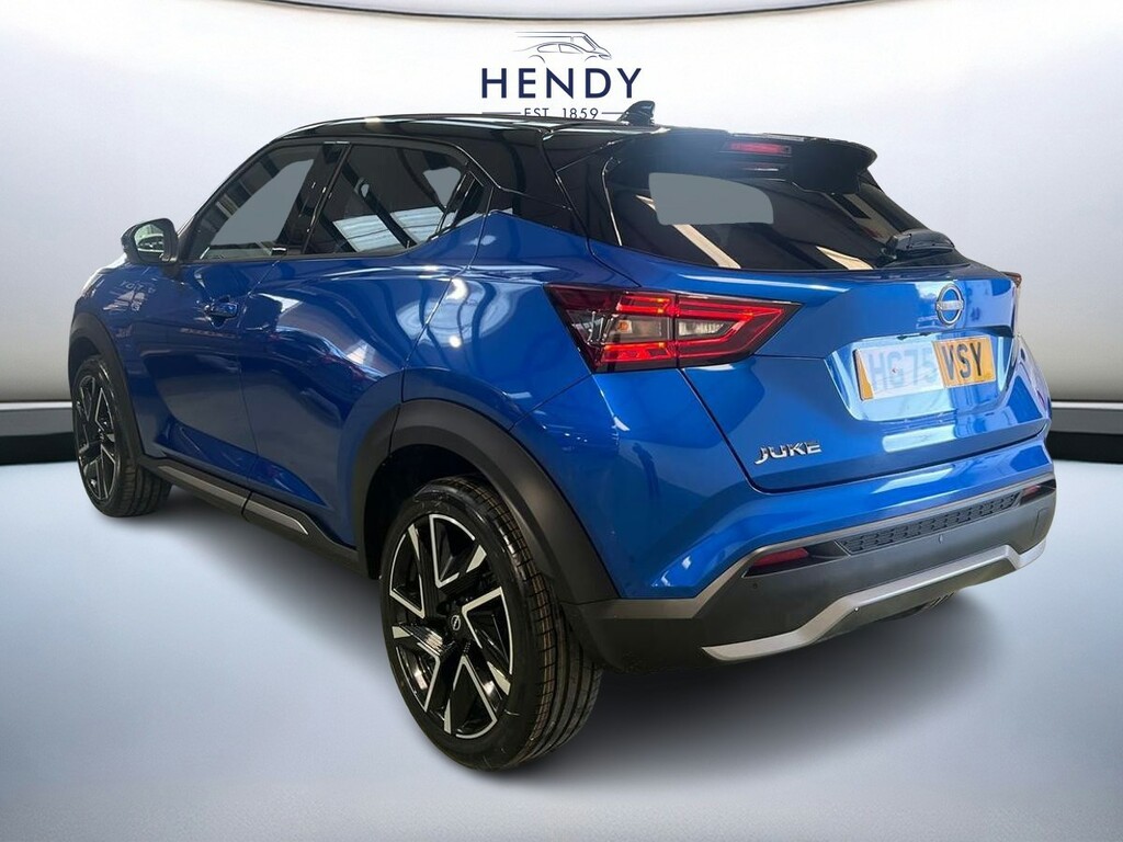Nissan Juke 1.0 Dig-t Tekna HG75VSY Blue #6