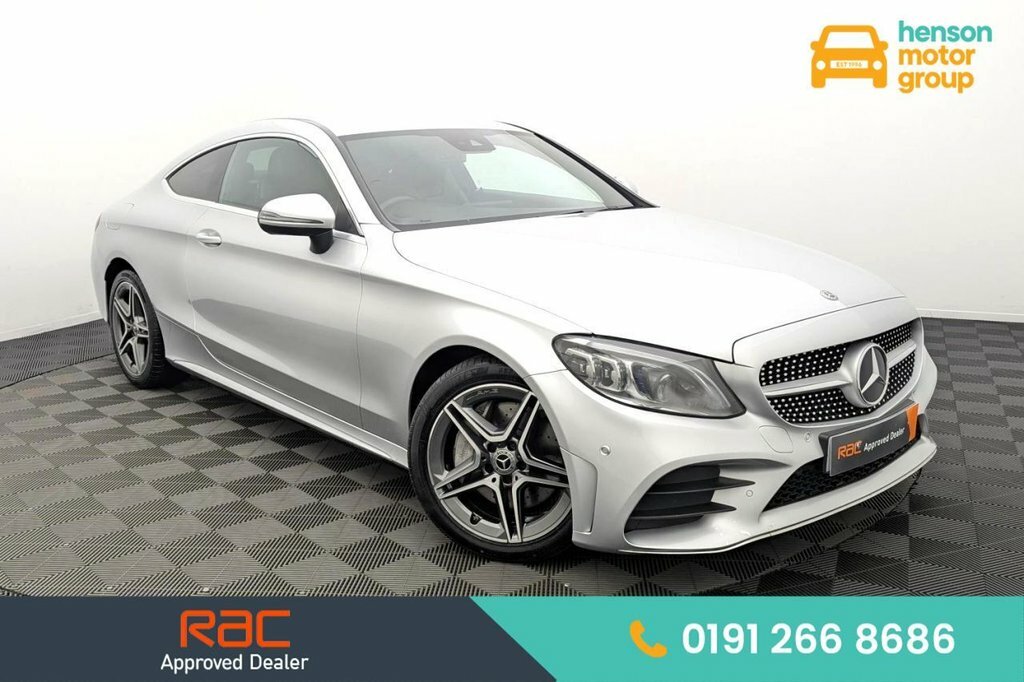 Mercedes-Benz C Class Coupe Silver