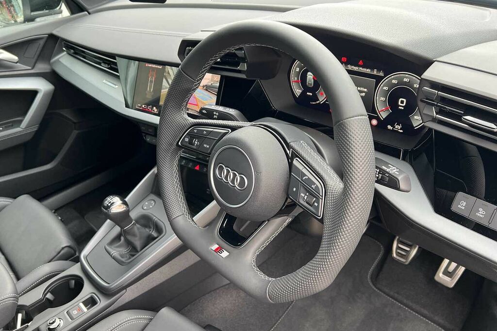Audi A3 S Line Tfsi 116 Ps 6-Speed HJ75MZX Black #6