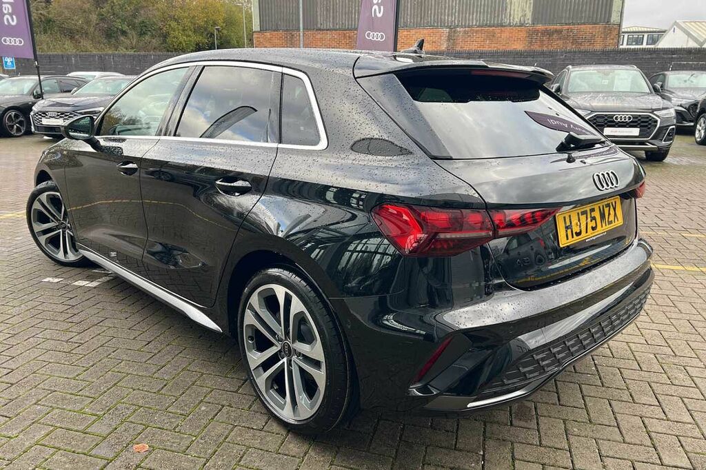Audi A3 S Line Tfsi 116 Ps 6-Speed HJ75MZX Black #3