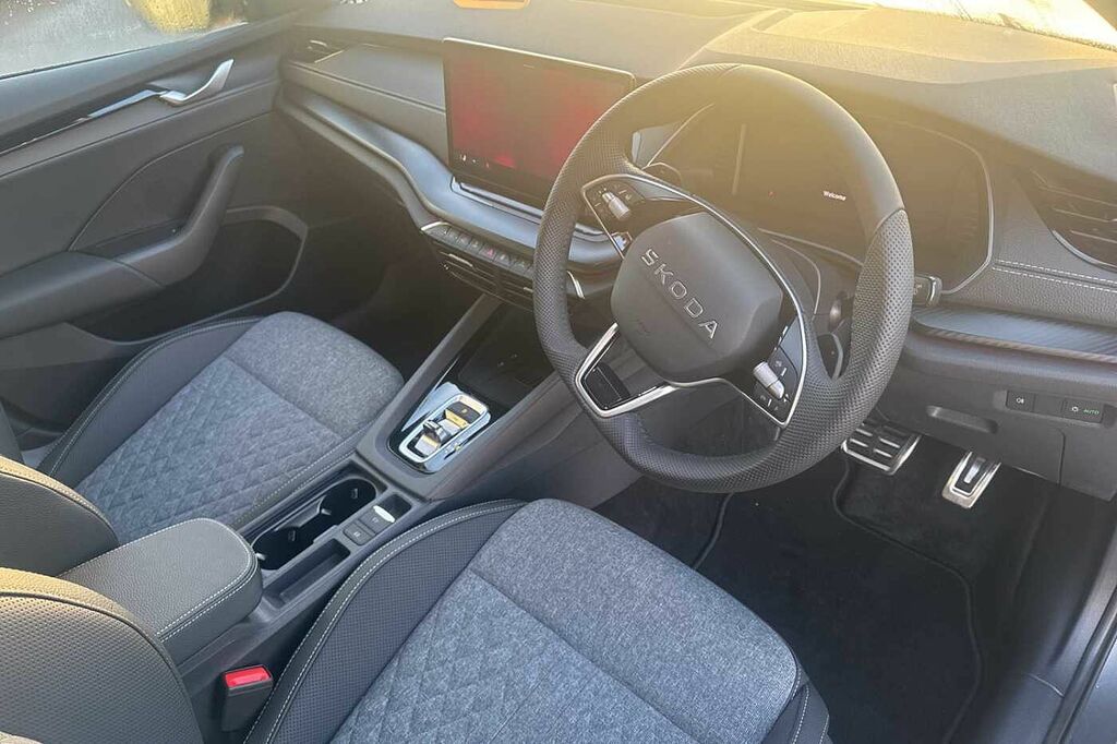 Skoda Octavia 2.0 Tdi 150 Sportline Dsg WF75XEB Grey #6