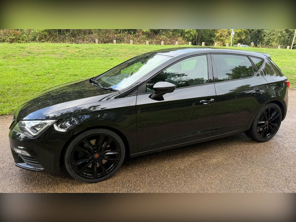 Seat Leon 2.0 Tsi Cupra 290 Lux Dsg Euro 6 Ss YH19YKK Black #4