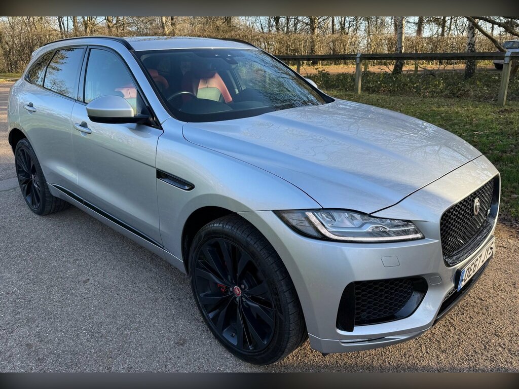 Jaguar F-Pace 3.0 D300 V6 S Awd Euro 6 Ss Silver