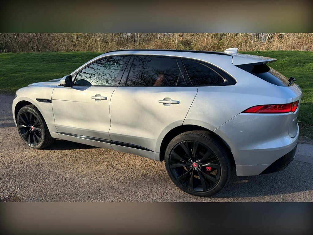 Jaguar F-Pace 3.0 D300 V6 S Awd Euro 6 Ss OE67JYS Silver #6