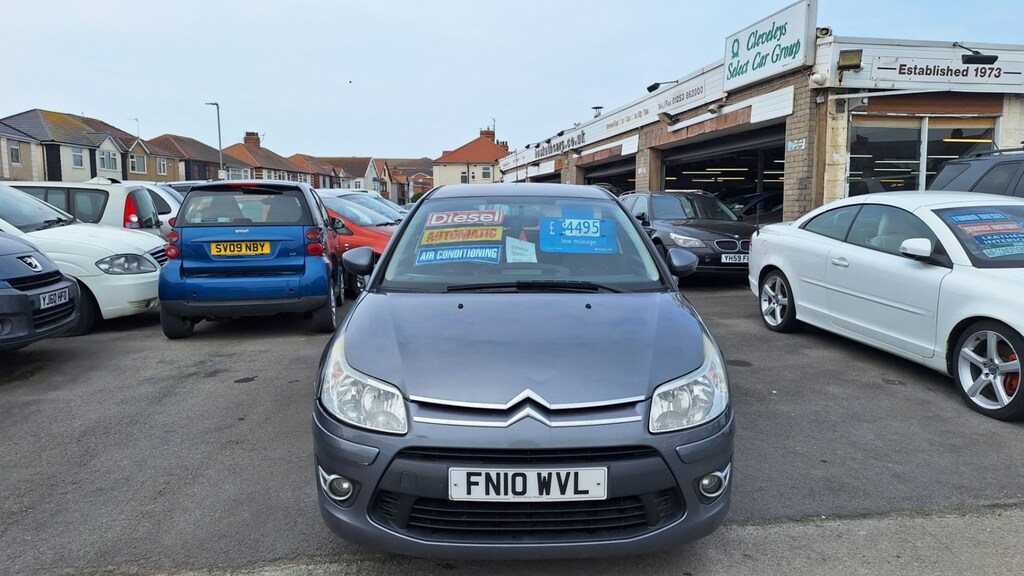 Citroen C4 1.6 Hdi Vtr 110 Egs 5-Door From Grey