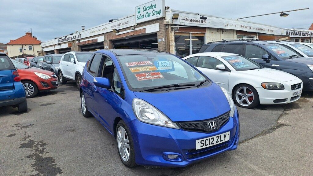 Honda Jazz 1.4 I-vtec Ex Cvt 5-Door From 6,195 R SC12ZLY Blue #3