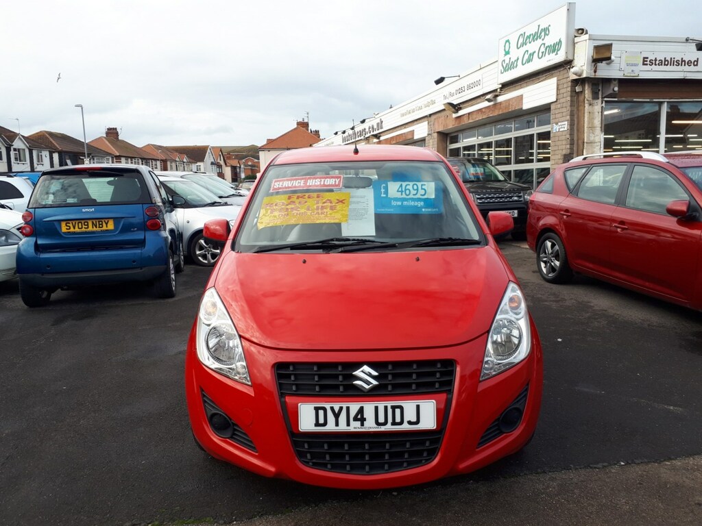Suzuki Splash 1.0 Sz2 5-Door From 3,495 Retail Package Red