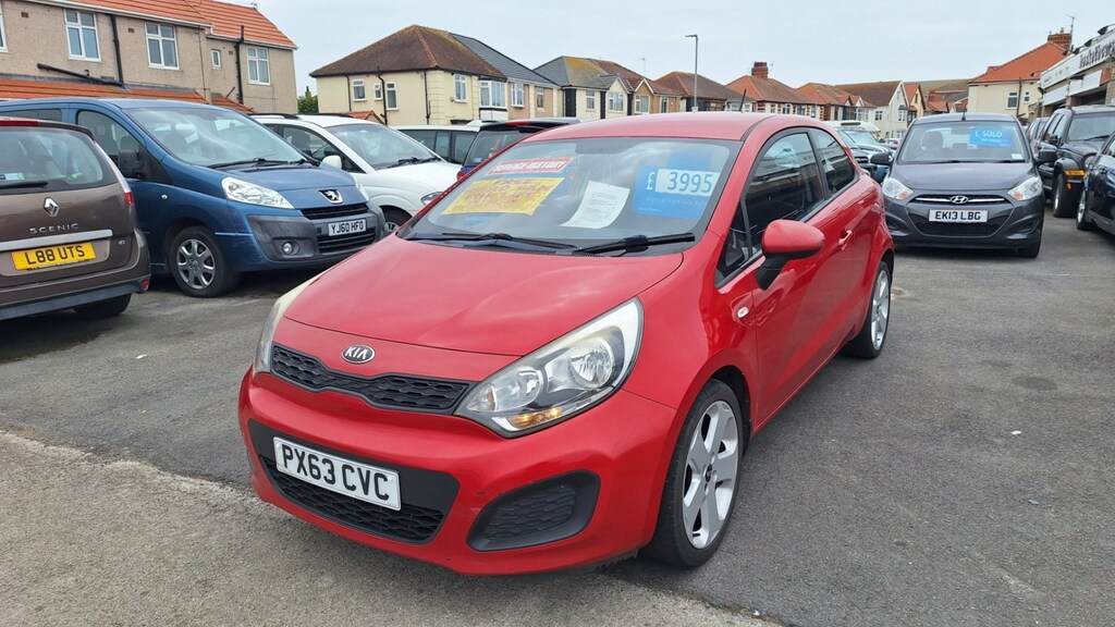Kia RIO 1 1.25 3-Door From 3,195 Retail Package PX63CVC Red #2