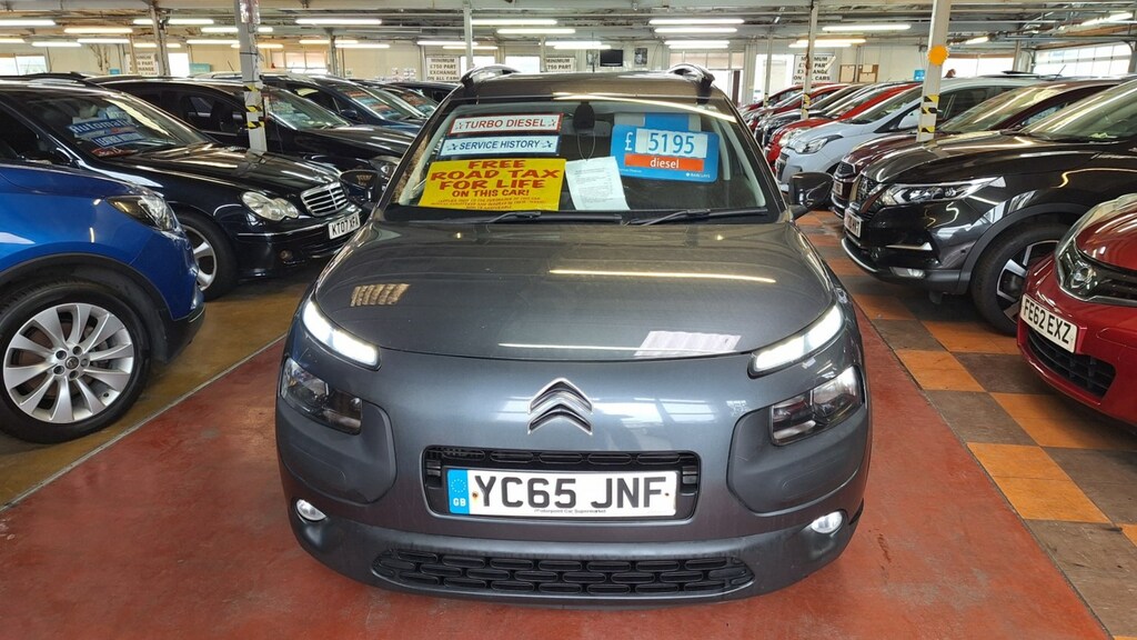 Citroen C4 Cactus 1.6 Blue Hdi Flair 5-Door From 4,395 Ret Grey