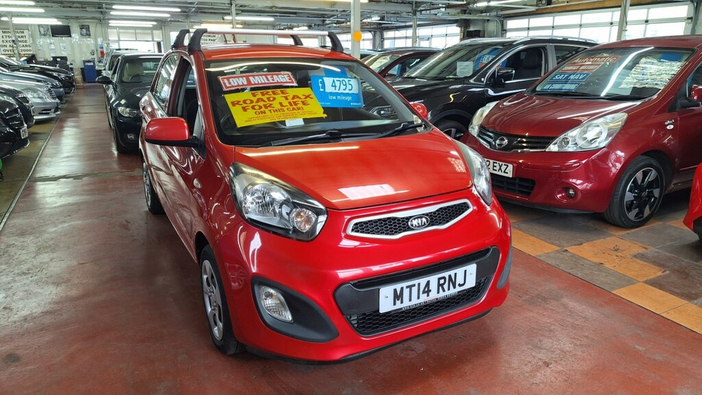 Kia Picanto Hatchback MT14RNJ Red #3