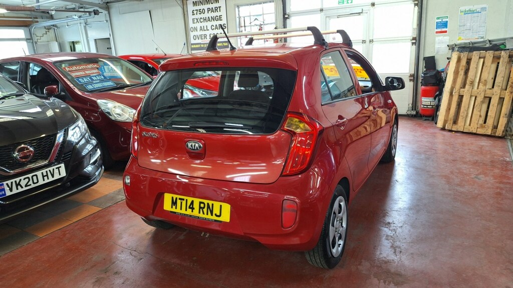 Kia Picanto Hatchback MT14RNJ Red #4