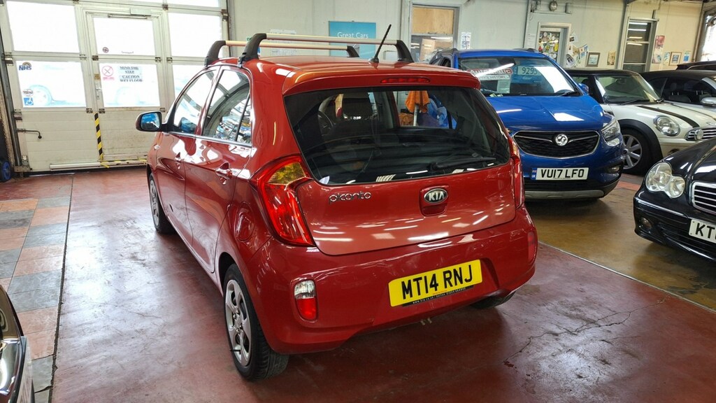 Kia Picanto Hatchback MT14RNJ Red #5