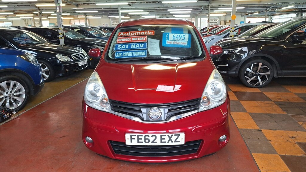 Nissan Note Mpv Red