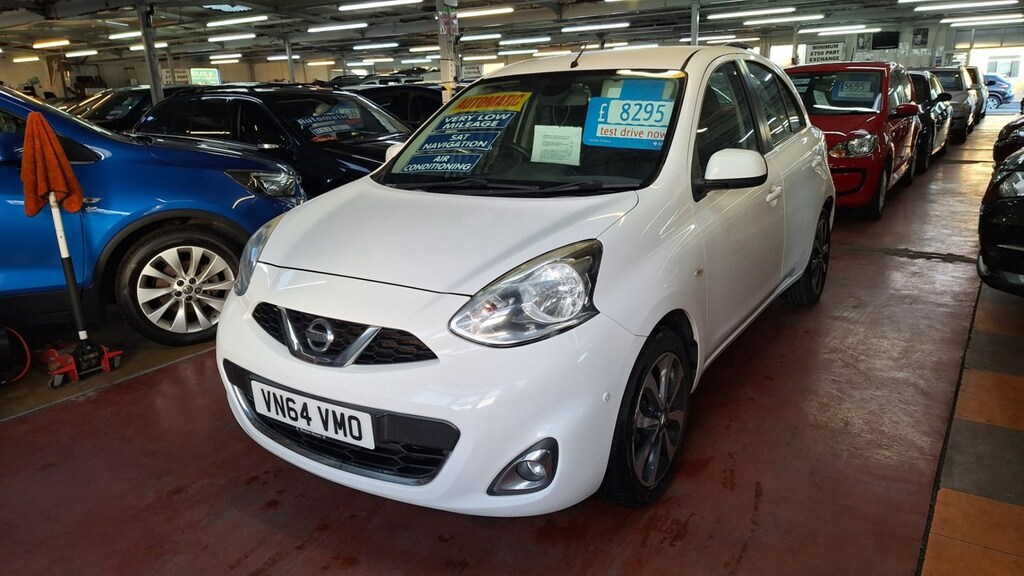 Nissan Micra Hatchback VN64VMO White #2