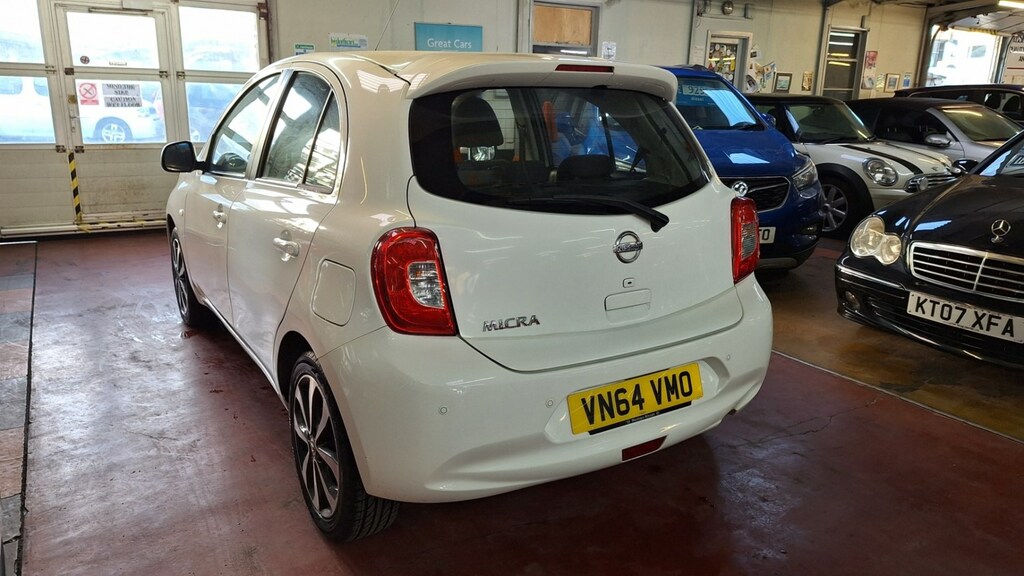 Nissan Micra Hatchback VN64VMO White #5