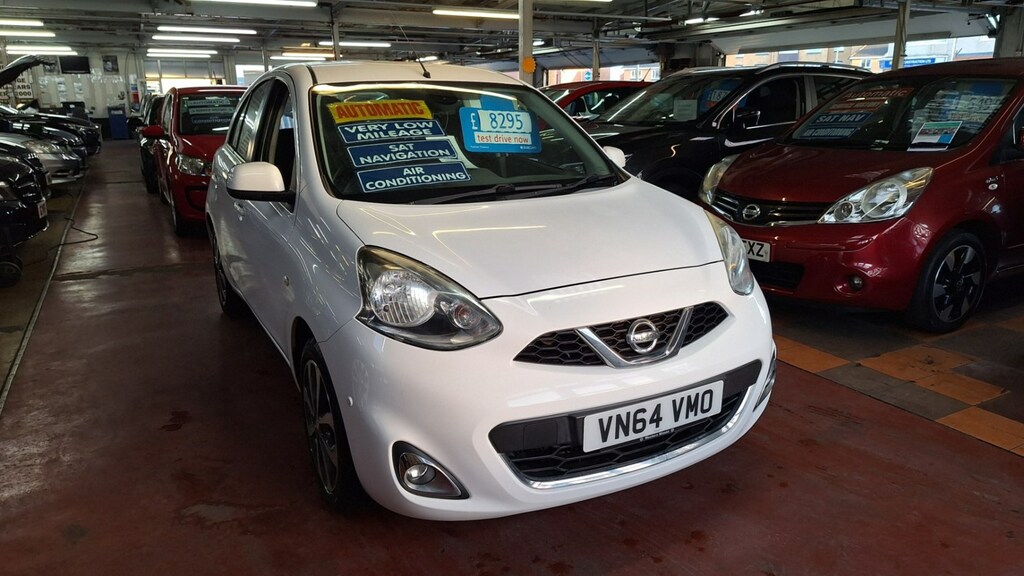 Nissan Micra Hatchback VN64VMO White #3