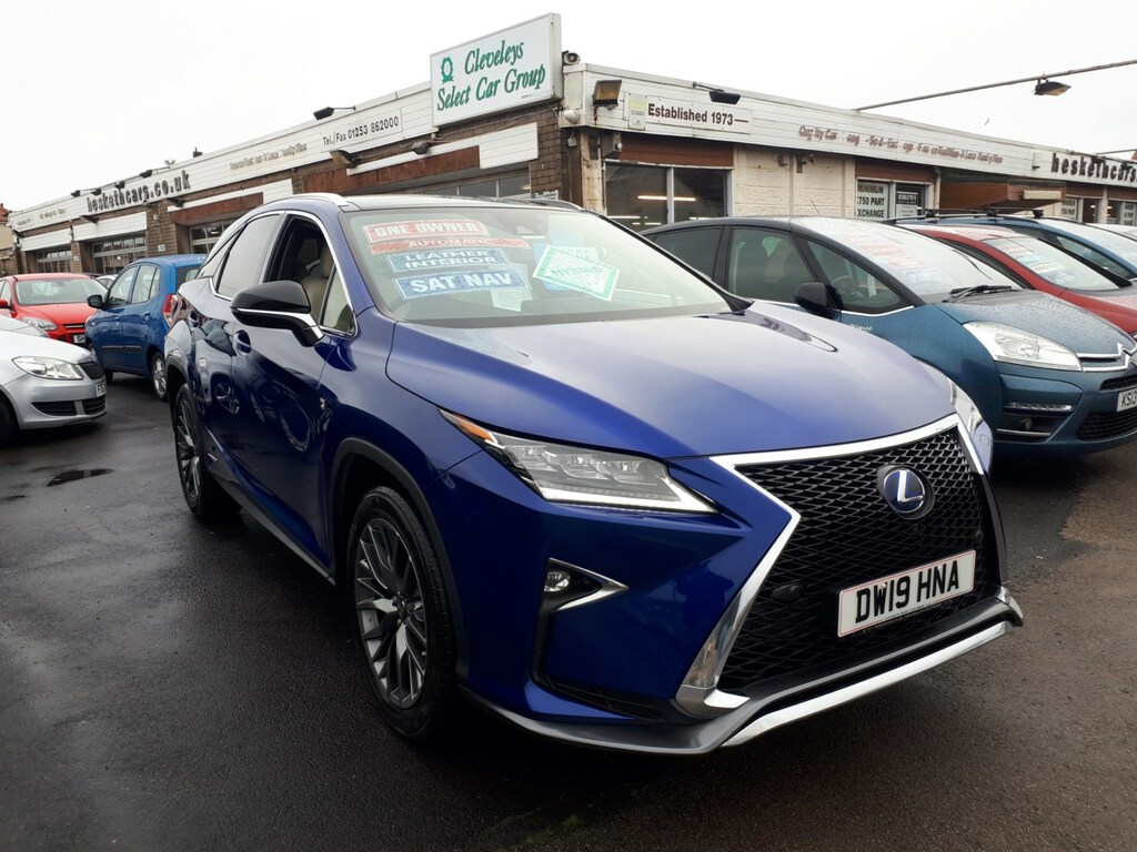 Lexus RX Estate DW19HNA Blue #3