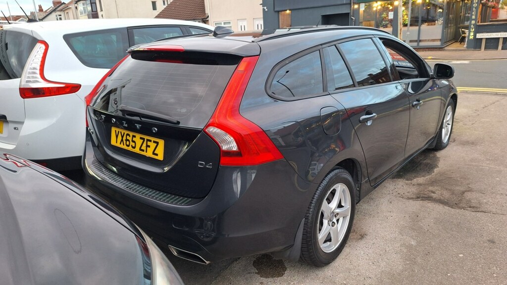Volvo V60 Estate YX65ZFZ Grey #4