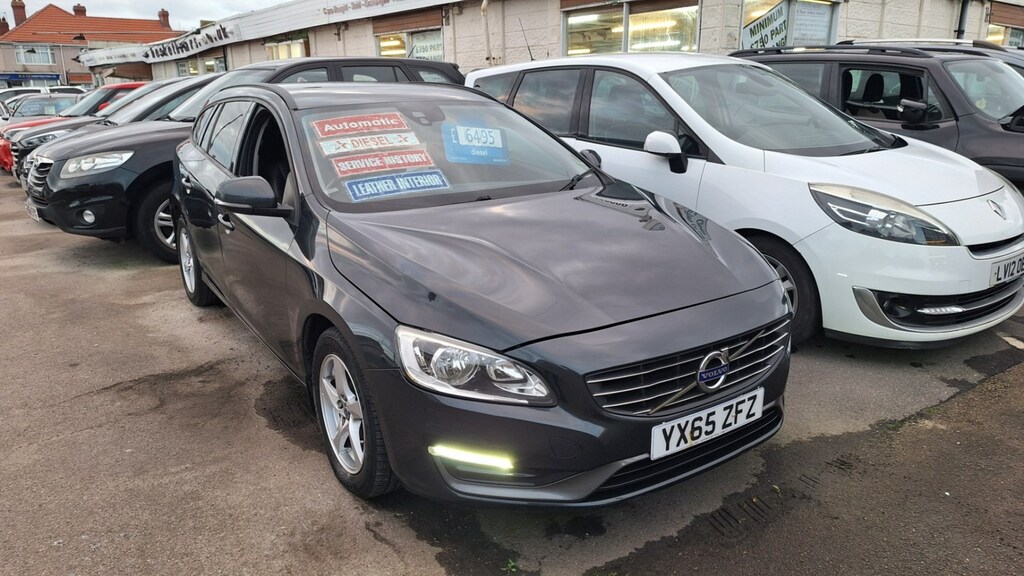 Volvo V60 Estate YX65ZFZ Grey #3