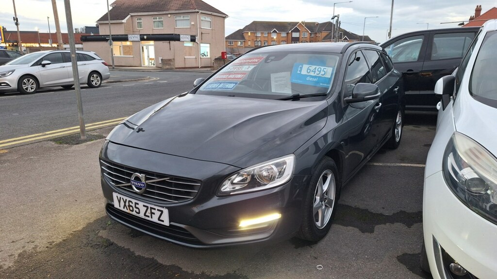 Volvo V60 Estate YX65ZFZ Grey #2