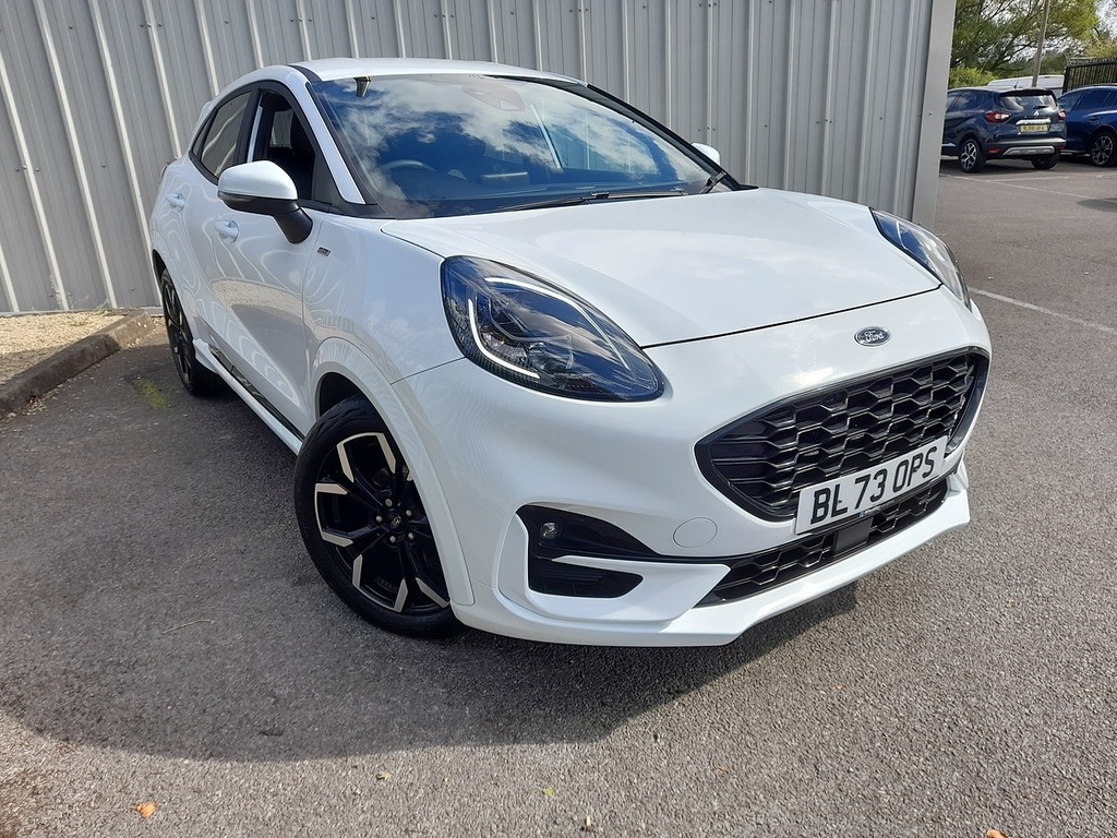 Ford Puma T Ecoboost Mhev St-line X White