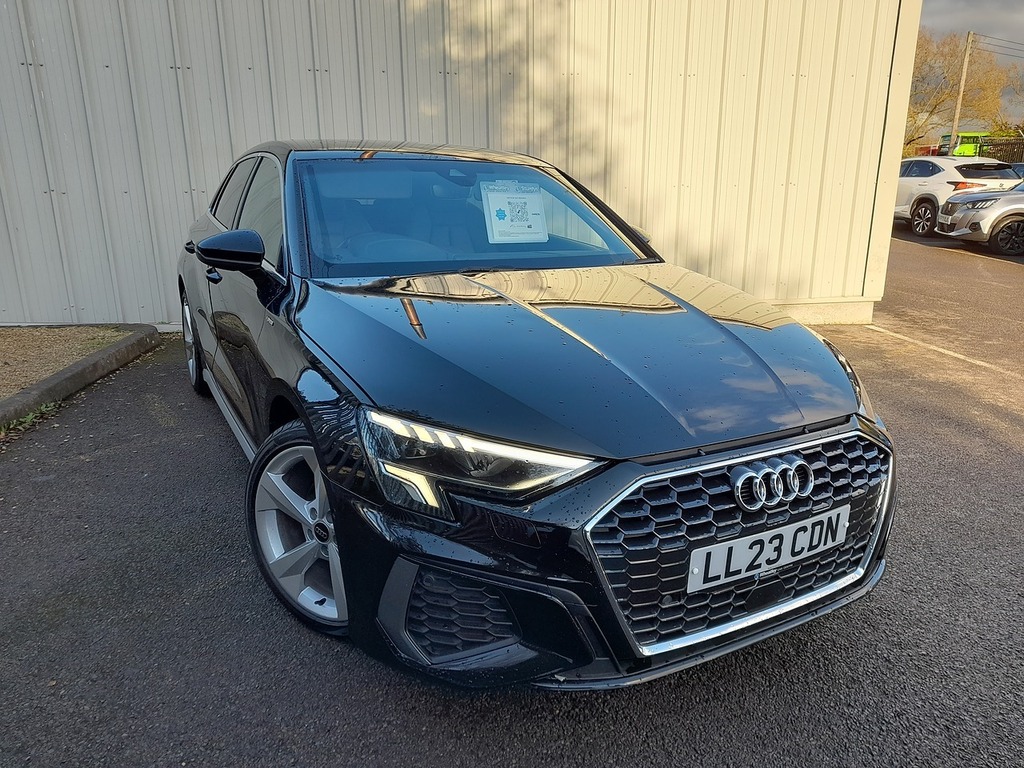 Audi A3 Tfsi S Line LL23CDN Black #3