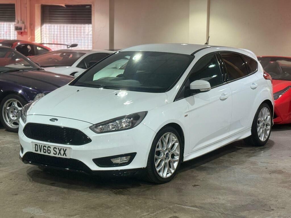 Ford Focus 1.5 Tdci St-line Euro 6 S S DV66SXX White #3