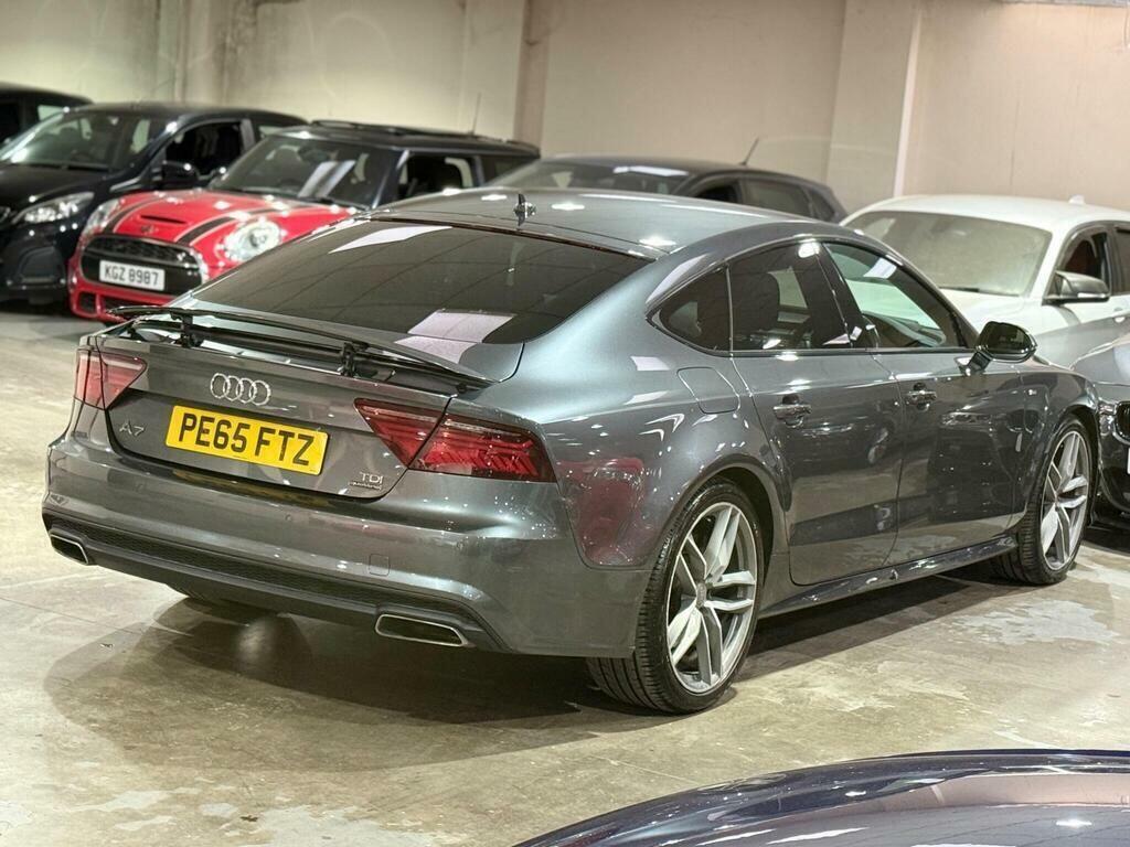 Audi A7 3.0 Tdi V6 Black Edition Sportback S Tronic Quattr PE65FTZ Grey #4